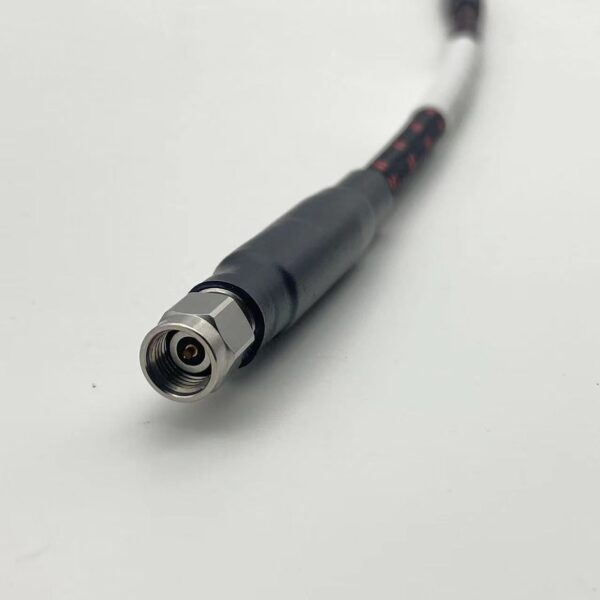 Armored 2.92 mm male to male millimeter-wave test cable DC to 40 GHz Armored 2.92 mm male to male millimeter-wave test cable DC to 40 GHz