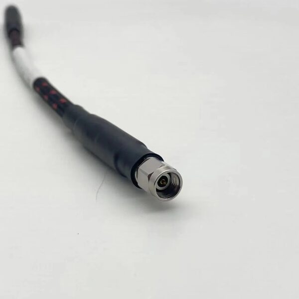 Armored 2.92 mm male to male millimeter-wave test cable DC to 40 GHz Armored 2.92 mm male to male millimeter-wave test cable DC to 40 GHz
