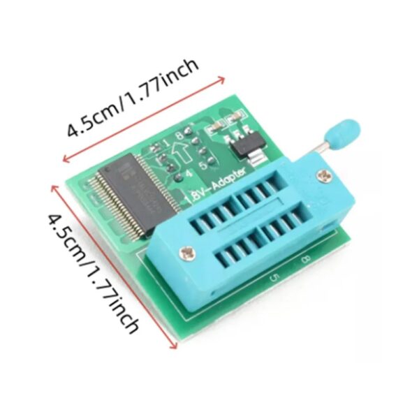 CH341A USB SPI flash programmer with SOIC8 test clip