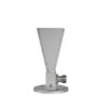 Broadband double ridged horn antenna 0.8–10 GHz with N female connector