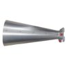 Dual linear polarized conical horn antenna 6–18 GHz with two SMA ports