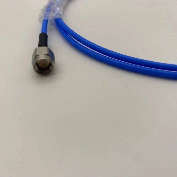 SMA male to SMA male semi-flexible coaxial jumper cable DC to 18 GHz SMA male to SMA male semi-flexible coaxial jumper cable DC to 18 GHz