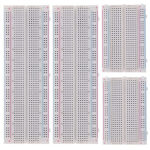 Solderless breadboards, 830 and 400 tie points