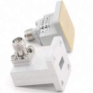 WR-28 waveguide to 2.92 mm female coaxial adapter, Ka band 26.5–40 GHz