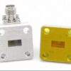WR-28 waveguide to 2.92 mm female coaxial adapter, Ka band 26.5–40 GHz WR-28 waveguide to 2.92 mm female coaxial adapter, Ka band 26.5–40 GHz